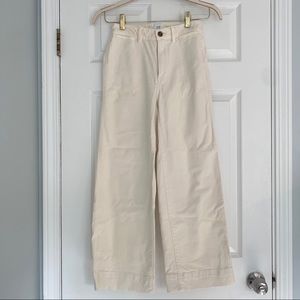 GAP hi rise wide-leg crop